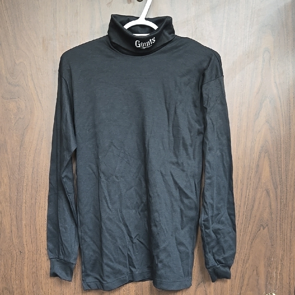 Kombi Size S Black Lightweight Giants Turtleneck Shirt